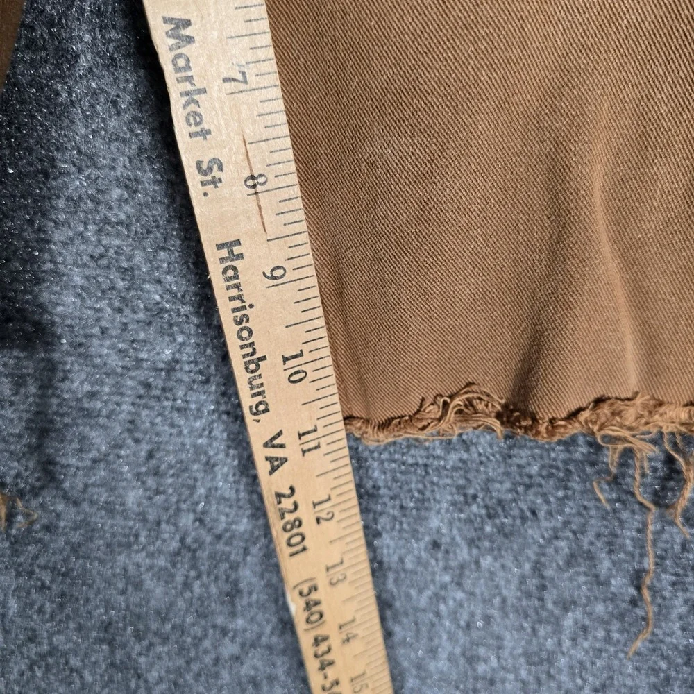 Carhartt Shorts Womens 14 Regular Cutoff Brown‎ Double Front Knee Utility 104296